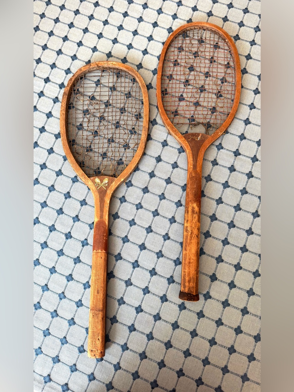 Vintage Wooden Tennis Racquets